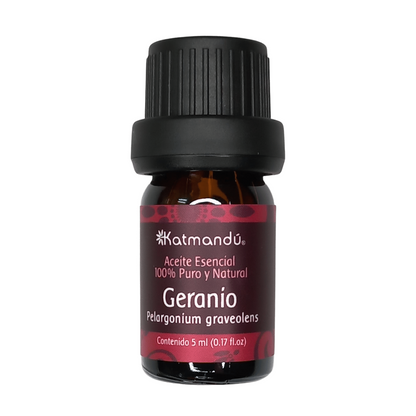 Aceite Esencial Geranio 5ml Katmandú