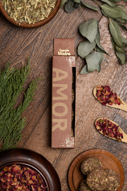 Bombita Herbal Sahumerio Amor - Sagrada Madre