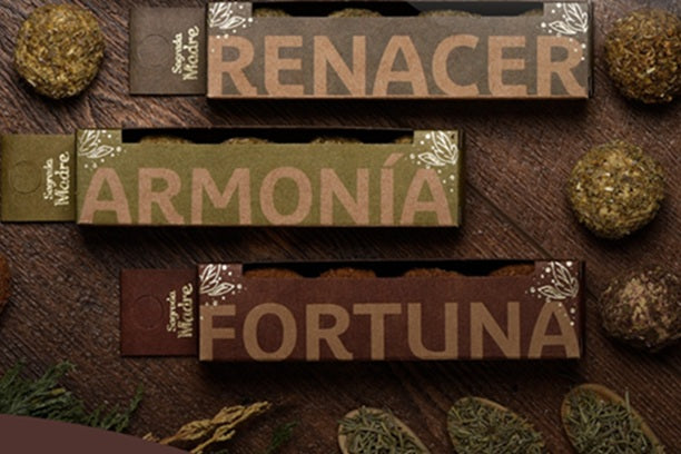 Bombita Herbal Sahumerio Purificar - Sagrada Madre