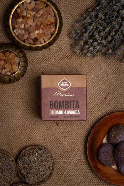 Bombita Premium Sahumerio Lavanda & Olibano - Sagrada Madre