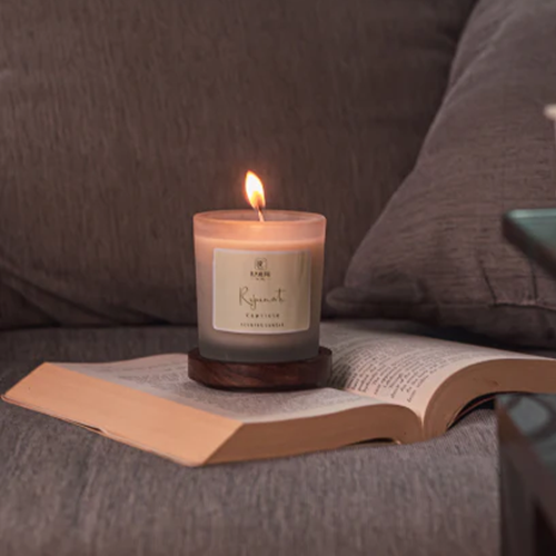 Vela Aromática Capricio Frescura y Renovación 5OZ - Lumiere du Ciel