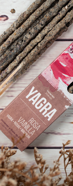 Sahumerio de Yagra Rosa Vainilla - Sagrada Madre